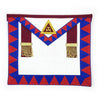 Principal English Royal Arch Apron – Red & Blue