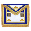 Provincial Craft Apron – Royal Blue with Gold Fringe