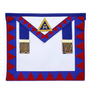 Provincial English Royal Arch Apron – Red & Blue