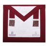 Provincial Steward Craft Apron – Maroon Silver
