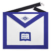 Chaplain Blue Lodge Officer Apron – Royal Blue With Black Waist Belt