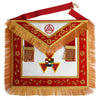 Past High Priest Royal Arch Chapter Apron – Red Velvet with Fringe Tassels