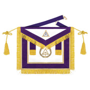 Royal & Select Masters Grand Council Apron – Purple Velvet With Tassels