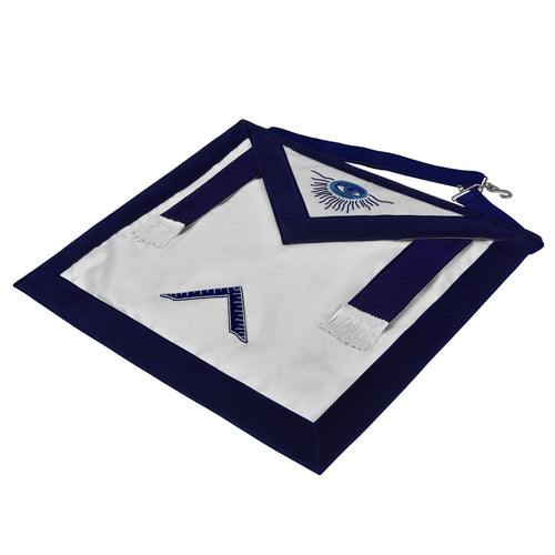 Riaz Impex Masonic Aprons Worshipful Master Blue Lodge Officer Apron – Royal Blue Velvet