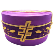 33rd Degree Scottish Rite Crown Cap – Purple
