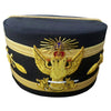 33rd Degree Scottish Rite Crown Cap – Wings Up Black