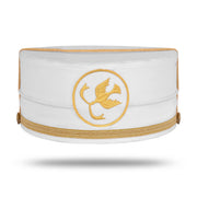 The Order Of The Golden Circle Crown Cap – Gold Bullion Hand Embroidery