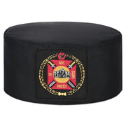 Knights Templar Crown Cap – Black Patch With Purple & Gold Emblem