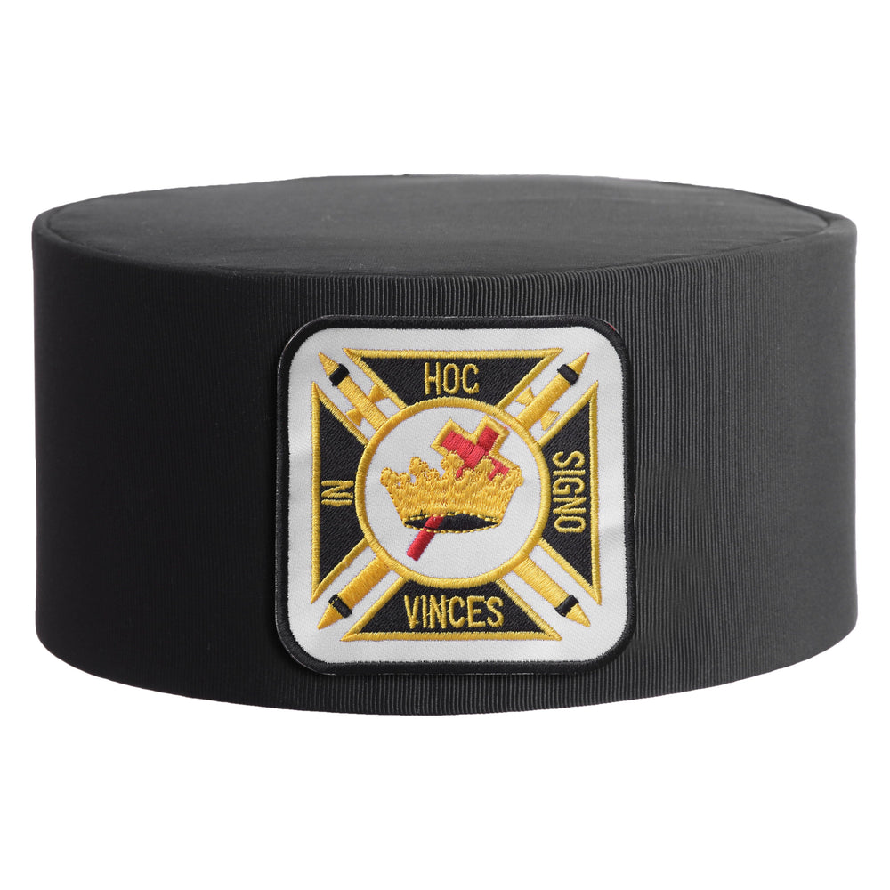 Riaz Impex Masonic Caps & Hats 6-5/8 Knights Templar Crown Cap – IN HOC SIGNO VINCES