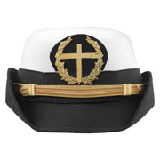 Knights Templar Fatigue Cap – Gold Cross With Wreath