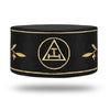 Royal Arch Chapter Crown Cap – Black & Gold Embroidery