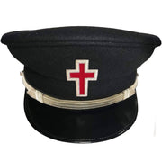 Knights Templar Sir Knight Fatigue Cap – Silver Trim