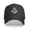 Master Mason Adjustable Baseball Cap – Golden Emblem