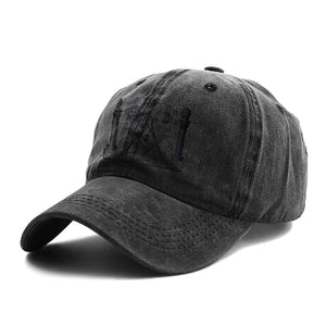 Riaz Impex Masonic Caps & Hats Black Master Mason Printed Baseball Cap – Denim Style