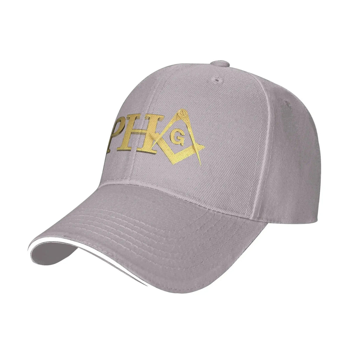 Riaz Impex Masonic Caps & Hats Gray Prince Hall Master Mason Adjustable Baseball Cap – PHA Emblem