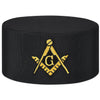 Master Mason Blue Lodge Crown Cap – Black rayon