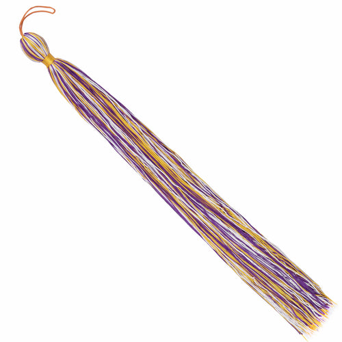 Riaz Impex Masonic Caps & Hats Multicolor (White/Yellow/Purple / 6-5/8 (20-7/8") Universal Fez Hat – Purple Wool With Various Tassel Colors