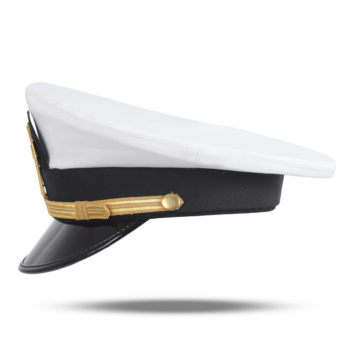 Riaz Impex Masonic Caps & Hats Past Commander Knights Templar Fatigue Cap – Red Cross With Gold Chin Strap
