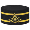 Past Master Blue Lodge Crown Cap – Double Gold Braid