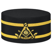 Past Master Blue Lodge Crown Cap – Double Gold Braid