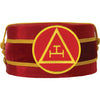 Royal Arch Chapter Crown Cap – Red Triple Tau