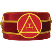 Royal Arch Chapter Crown Cap – Red Triple Tau
