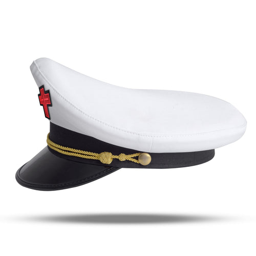 Riaz Impex Masonic Caps & Hats Sir Knight Knights Templar Fatigue Cap – Red Cross