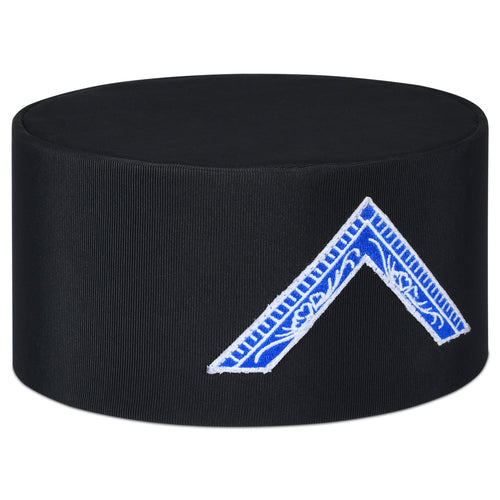 Riaz Impex Masonic Caps & Hats Worshipful Master Blue Lodge Crown Cap – Black & Blue