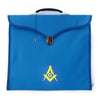 Master Mason Blue Lodge Apron Case – Blue Imitation Leather MM, WM, Provincial