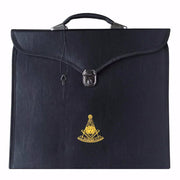 Past Master Blue Lodge Apron Case – Black Imitation Leather MM, WM, Provincial