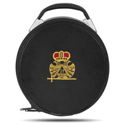 31st Degree Scottish Rite Crown Cap Case – Double Eagle Black Machine Embroidery