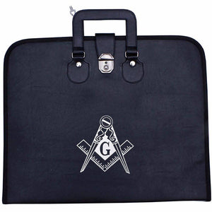 Riaz Impex Masonic Cases Black / 20" X 15" X 1/4" Master Mason Blue Lodge Apron Case – Multiple Colors Provincial