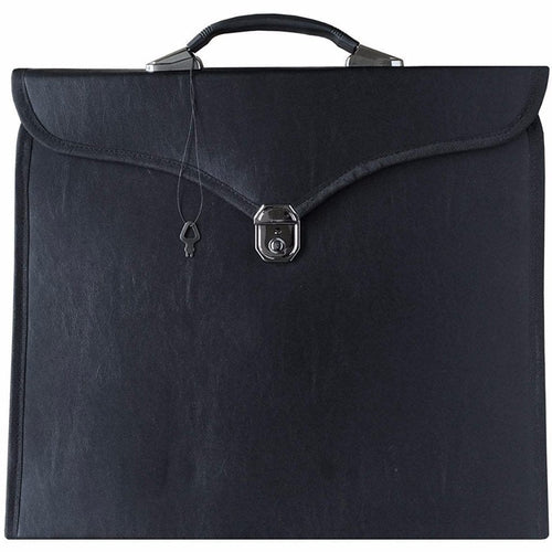 Riaz Impex Masonic Cases Black / 20" X 15" X 1/4" Universal Apron Case – Multiple Colors Imitation Leather Provincial