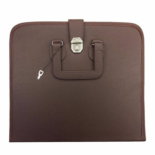 Riaz Impex Masonic Cases Brown / 20" X 15" X 1/4" Universal Apron Case – Multiple Colors Provincial
