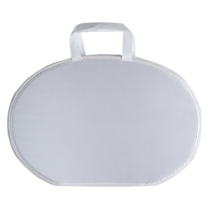Riaz Impex Masonic Cases Cordura fabric Universal Chain Collar Case – White (Different Materials)