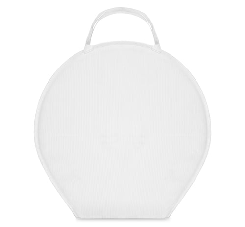 Riaz Impex Masonic Cases Cordura fabric Universal Chain Collar Case – White Leather Round Shape With Different Materials