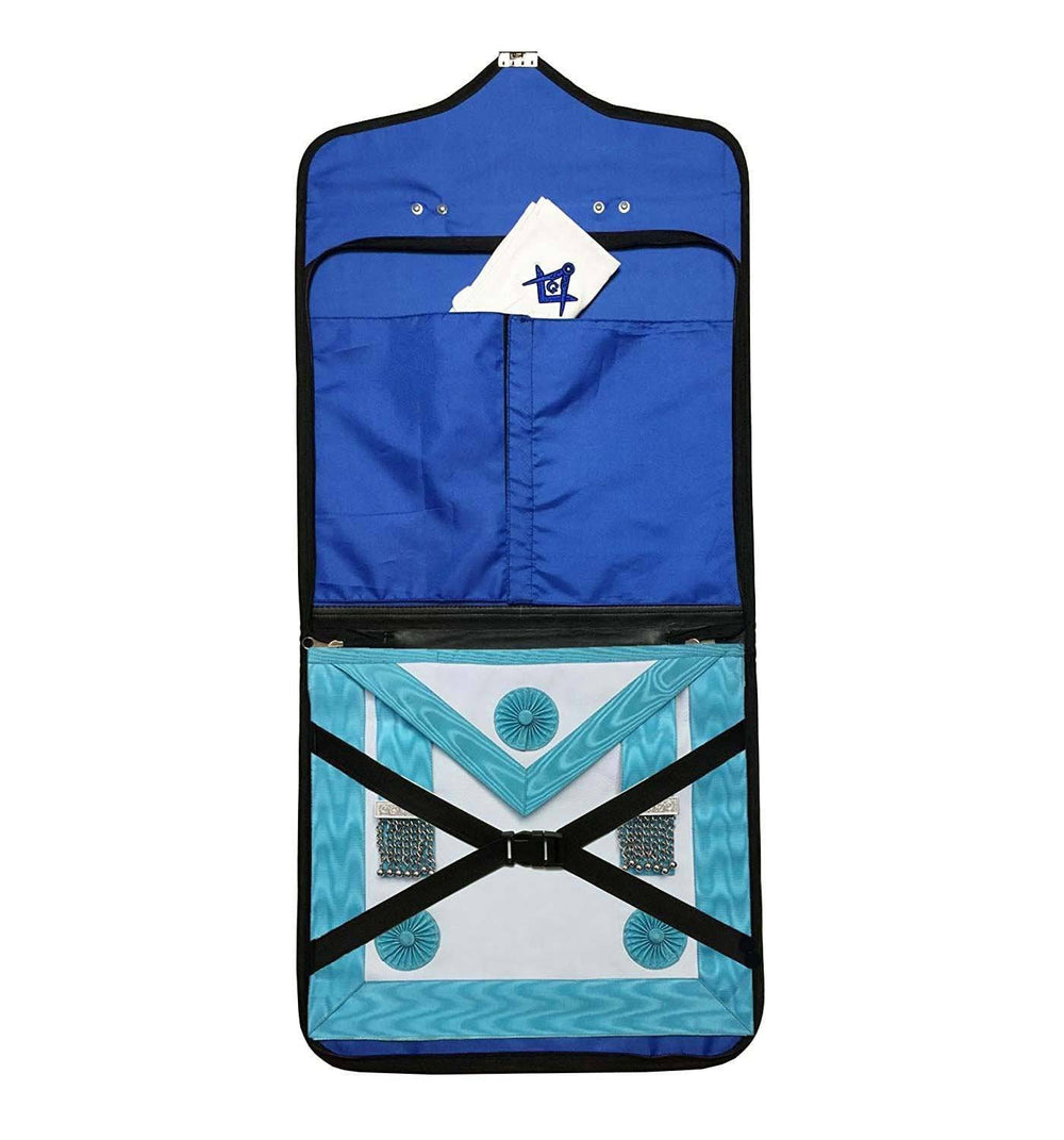 Riaz Impex Masonic Cases Council Apron Case – Purple Imitation Leather Different Sizes MM, WM, Provincial