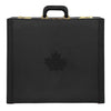 Master Mason Blue Lodge Canada Regulation Apron Case – Black Machine Embroidery