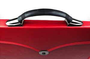 Riaz Impex Masonic Cases Royal Arch Chapter Apron Case – Red Imitation Leather MM, WM, Provincial