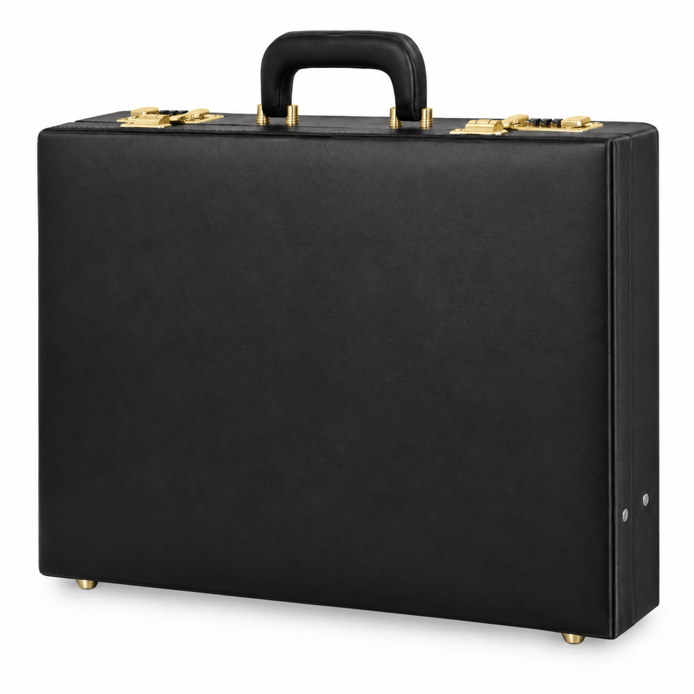 Riaz Impex Masonic Cases Synthetic Case Universal Apron Case – Black Grand Hard Briefcase