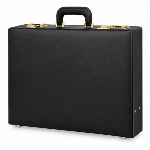 Riaz Impex Masonic Cases Synthetic Case Universal Apron Case – Black Grand Hard Briefcase