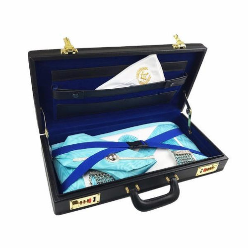 Riaz Impex Masonic Cases Universal Apron Case – Black Half Briefcase Different Materials