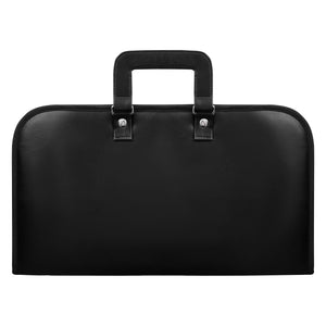 Riaz Impex Masonic Cases Universal Chain Collar Case – Lightweight Soft Case (Black Leather)
