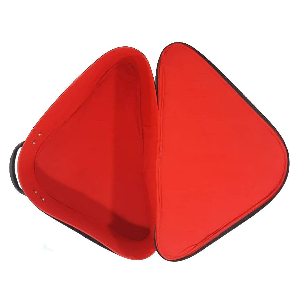 Riaz Impex Masonic Cases Universal Chapeau Case – Black with Red Lining