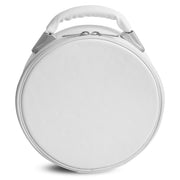 Universal Crown Cap Case – Imitation White Leather With Solid Handle