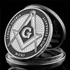 Masonic Commemorative Coin – Silver Tone