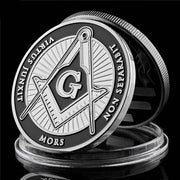 Masonic Commemorative Coin – Silver Tone