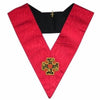 18th Degree Scottish Rite Collar – Hot Pink Moire