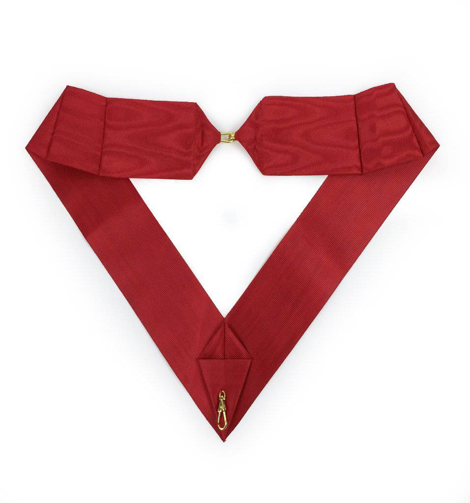 Riaz Impex Masonic Collars 18th Degree Scottish Rite Collarette – Rose Moire