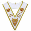 31st Degree Scottish Rite Collar – White Moire